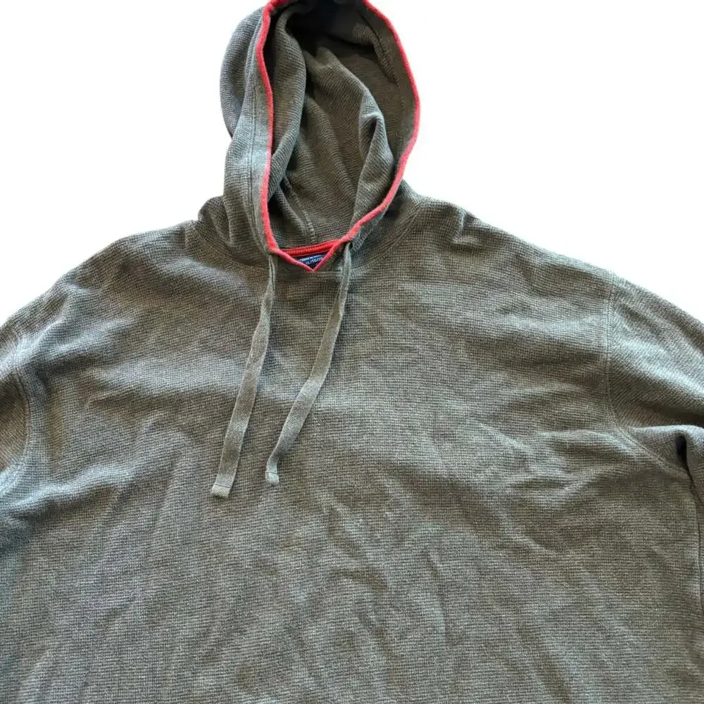 Polo Ralph Lauren Sleepwear Hoodie Men's XL Olive Green Waffle Knit Thermal Pony